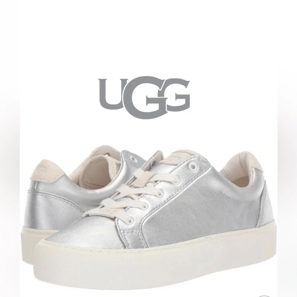 UGG Women's Silver Sneakers - Picture 1 of 7